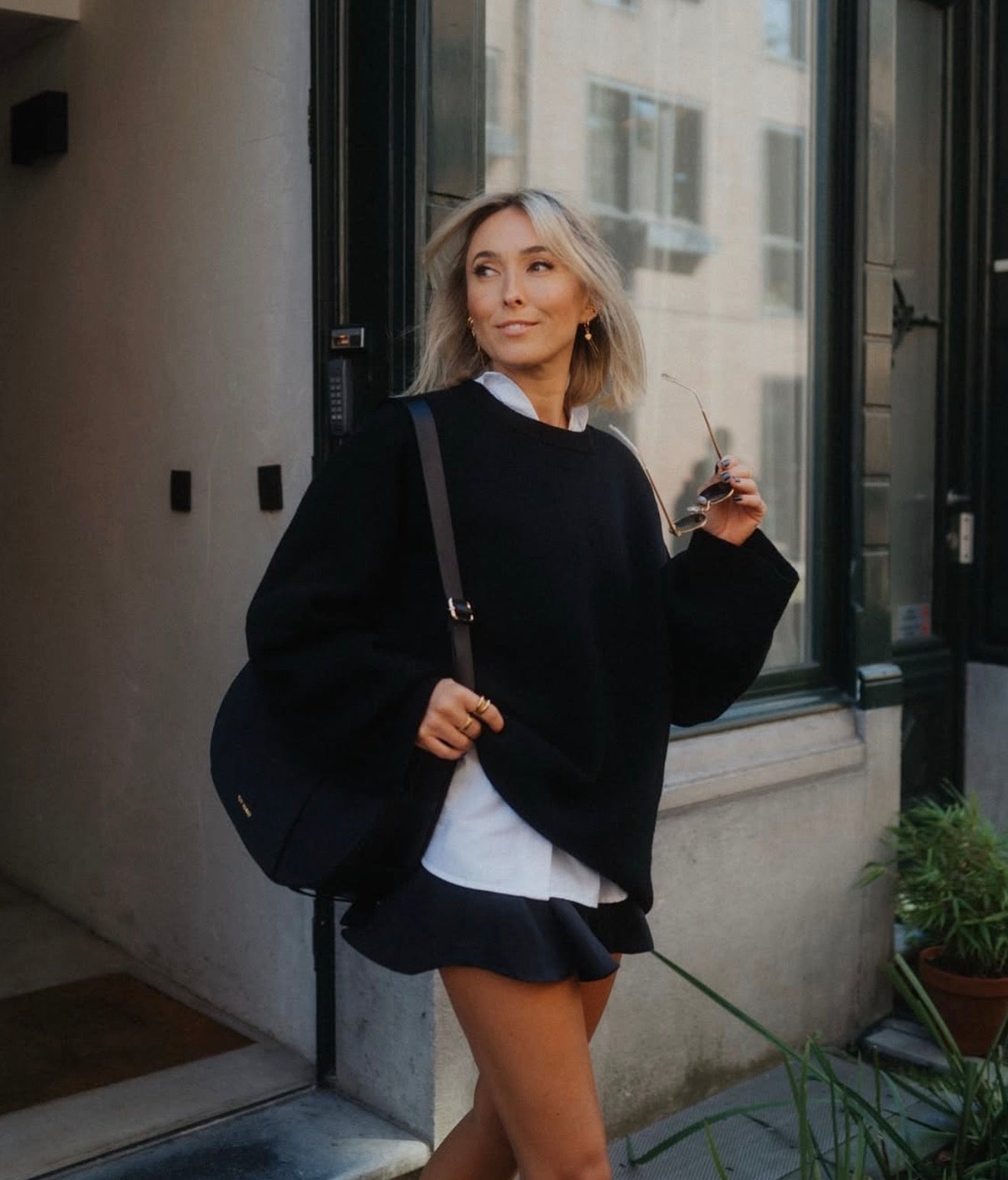 OVERSIZED PULLOVER SNOW