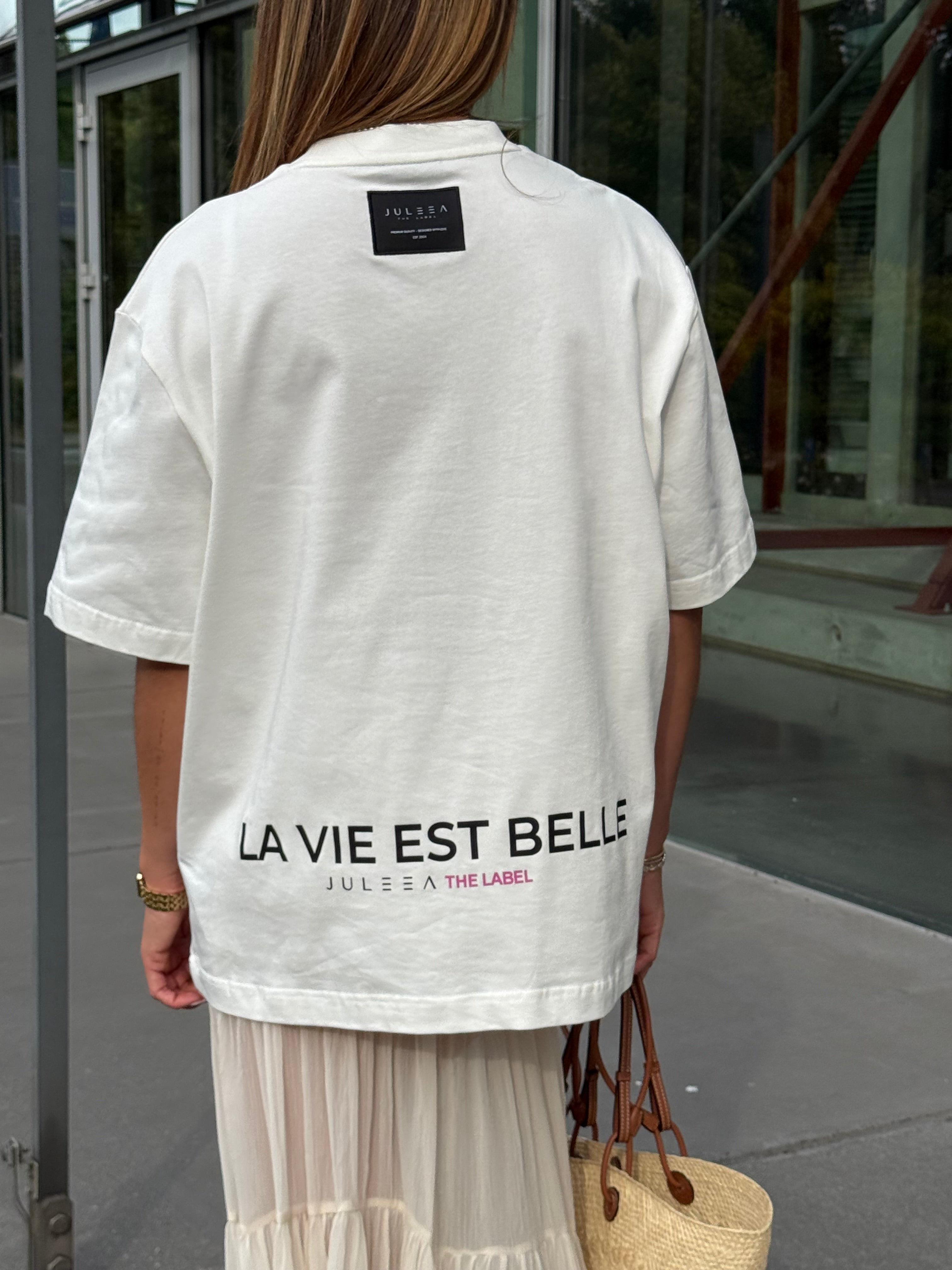 OVERSIZED T-SHIRT LA VIE