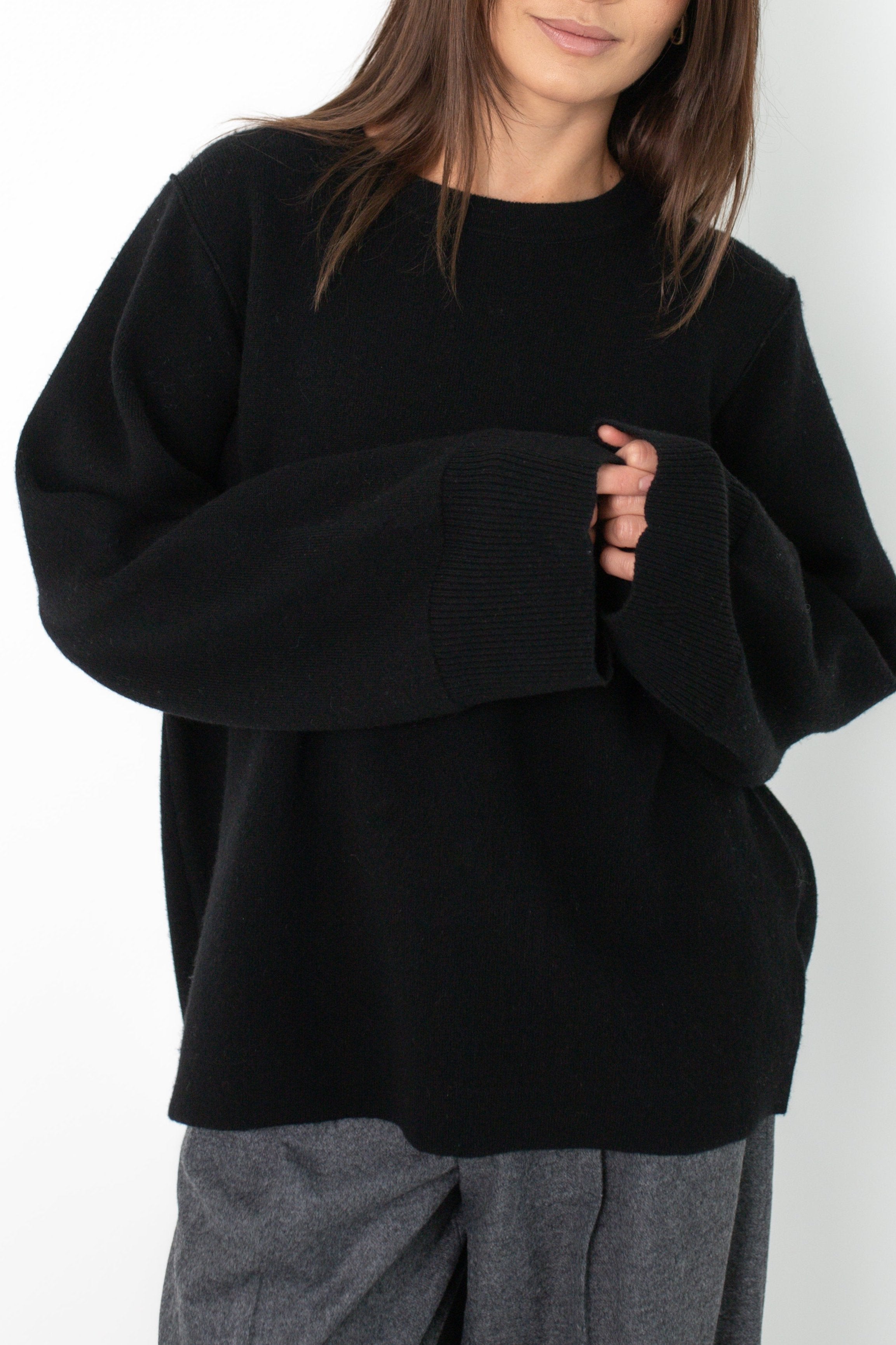OVERSIZED PULLOVER  SNOW