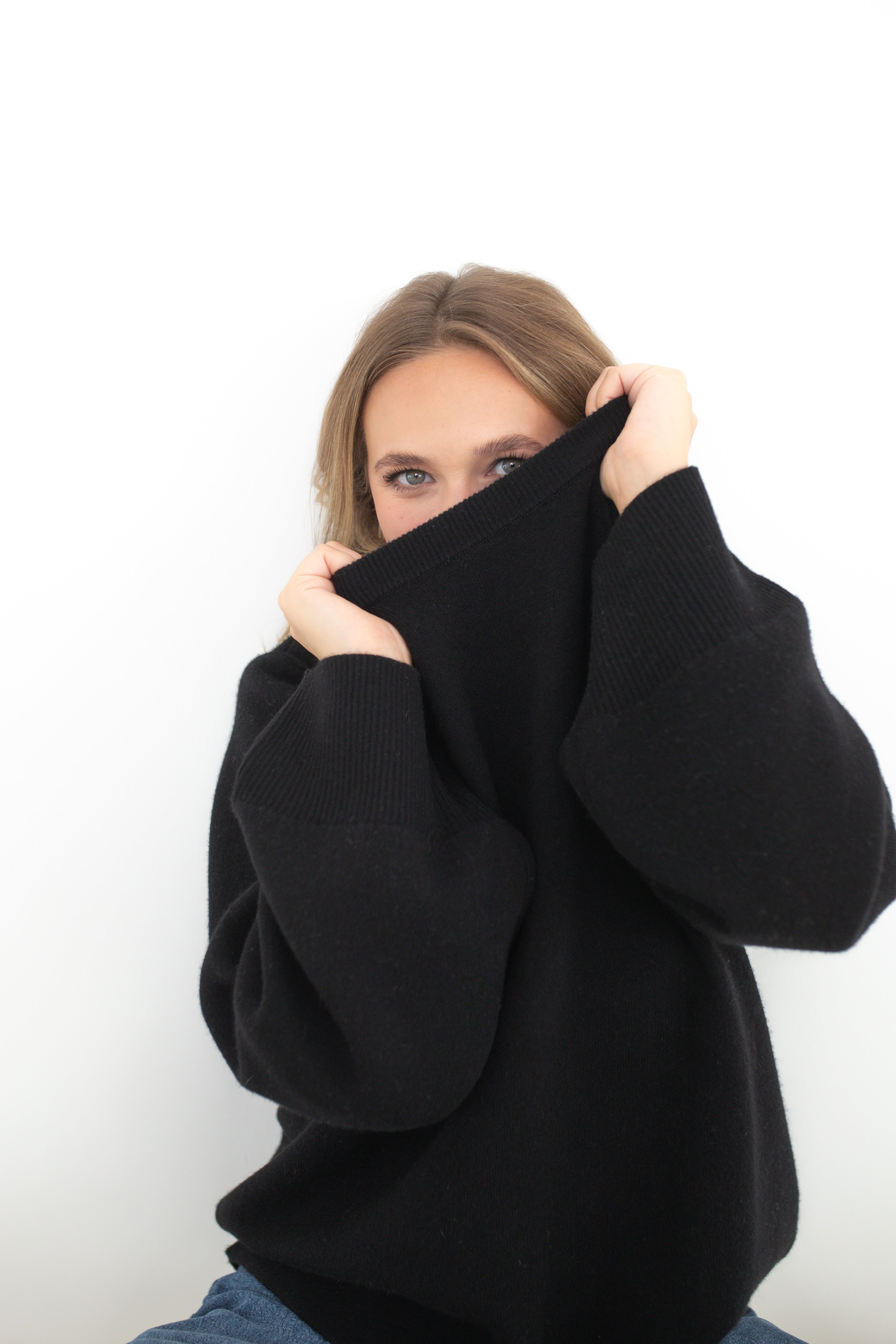 OVERSIZED PULLOVER  SNOW