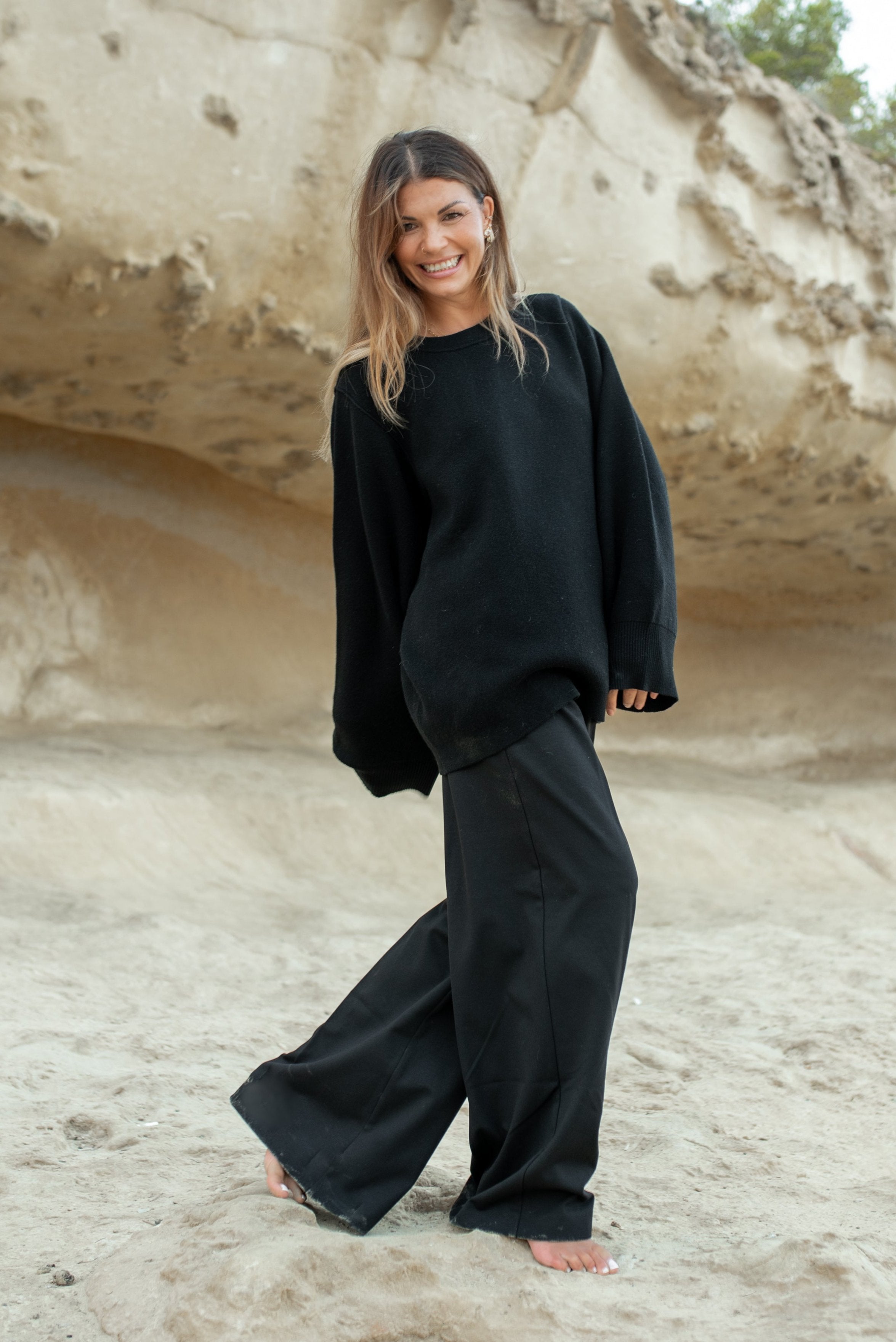 OVERSIZED PULLOVER  SNOW